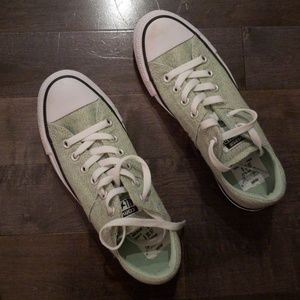 Mint Green Converse All Stars